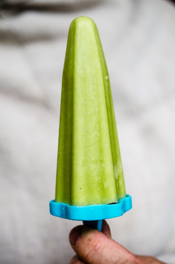 avocado popsicle on www.virginiawillis.com