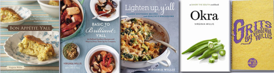 Virginia Willis cookbooks on www.virginiawillis.com