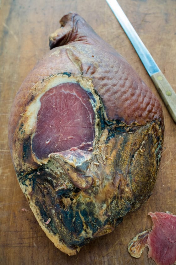 Easter Bourbon Glazed Ham on www.virginiawillis.com