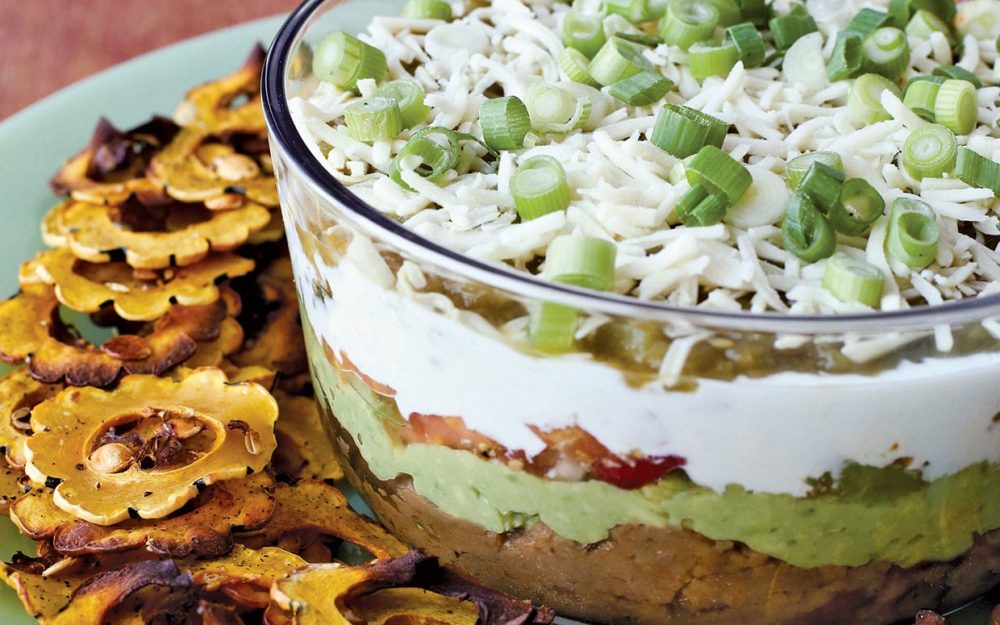You are currently viewing Sinless Seven Layer Dip for Your Super Bowl Party