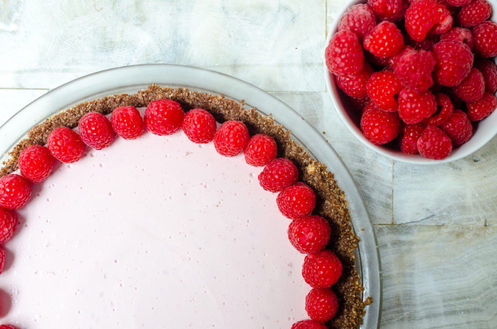 Raspberry No-Bake Cheesecake - Virginia Willis