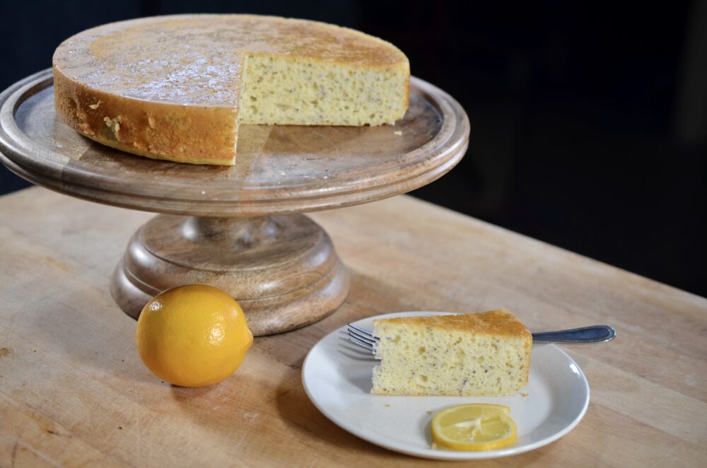 Lemon-Chia Seed Cake