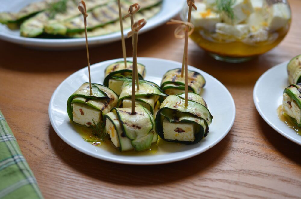 Read more about the article Easy Appetizer: Zucchini Roll-Ups