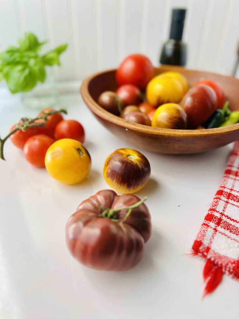 CHEF VIRGINIA WILLIS WITH A HEALTHY RECIPE FOR TOMATOES and favorite Chef