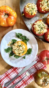 CHEF VIRGINIA WILLIS WITH A HEALTHY RECIPE FOR TOMATOES
