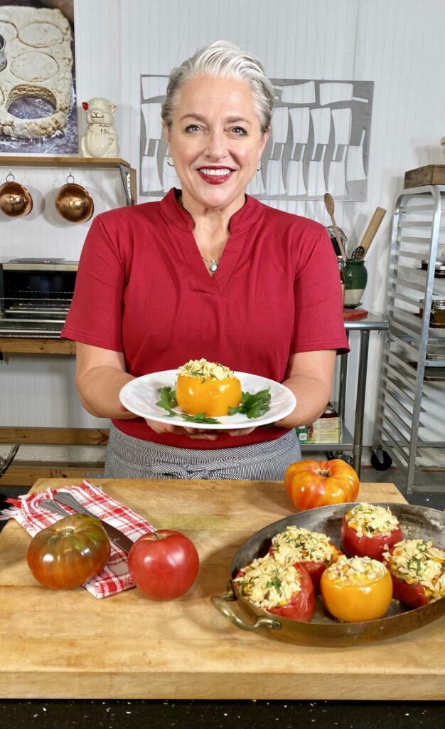 Tomato recipes and please Vote for Virginia as Favorite Chef! 