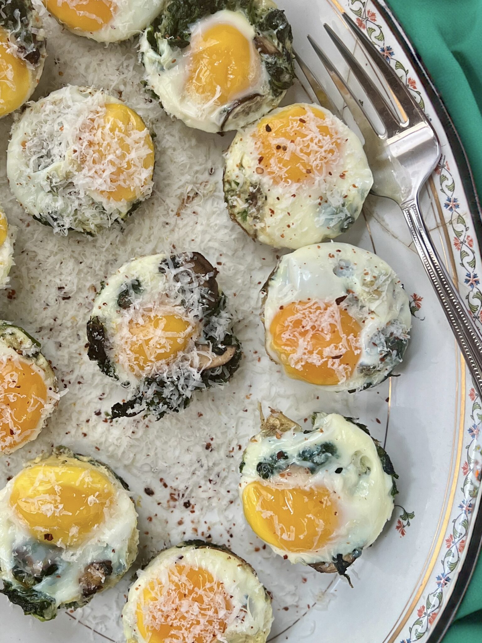 Shirred Eggs are healthy good and good for you recipe on virginiawillis.com